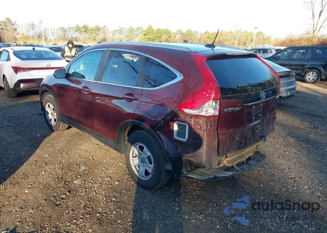 2013 Honda Cr-V Ex-L z USA, uszkodzony, nr VIN 5J6RM4H70DL004617